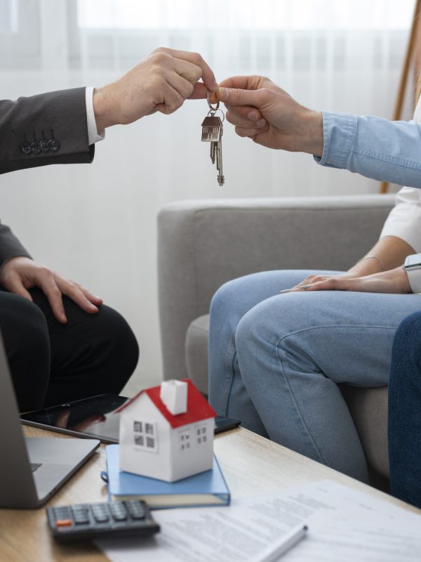 real-estate-agent-work-showing-house-doing-business